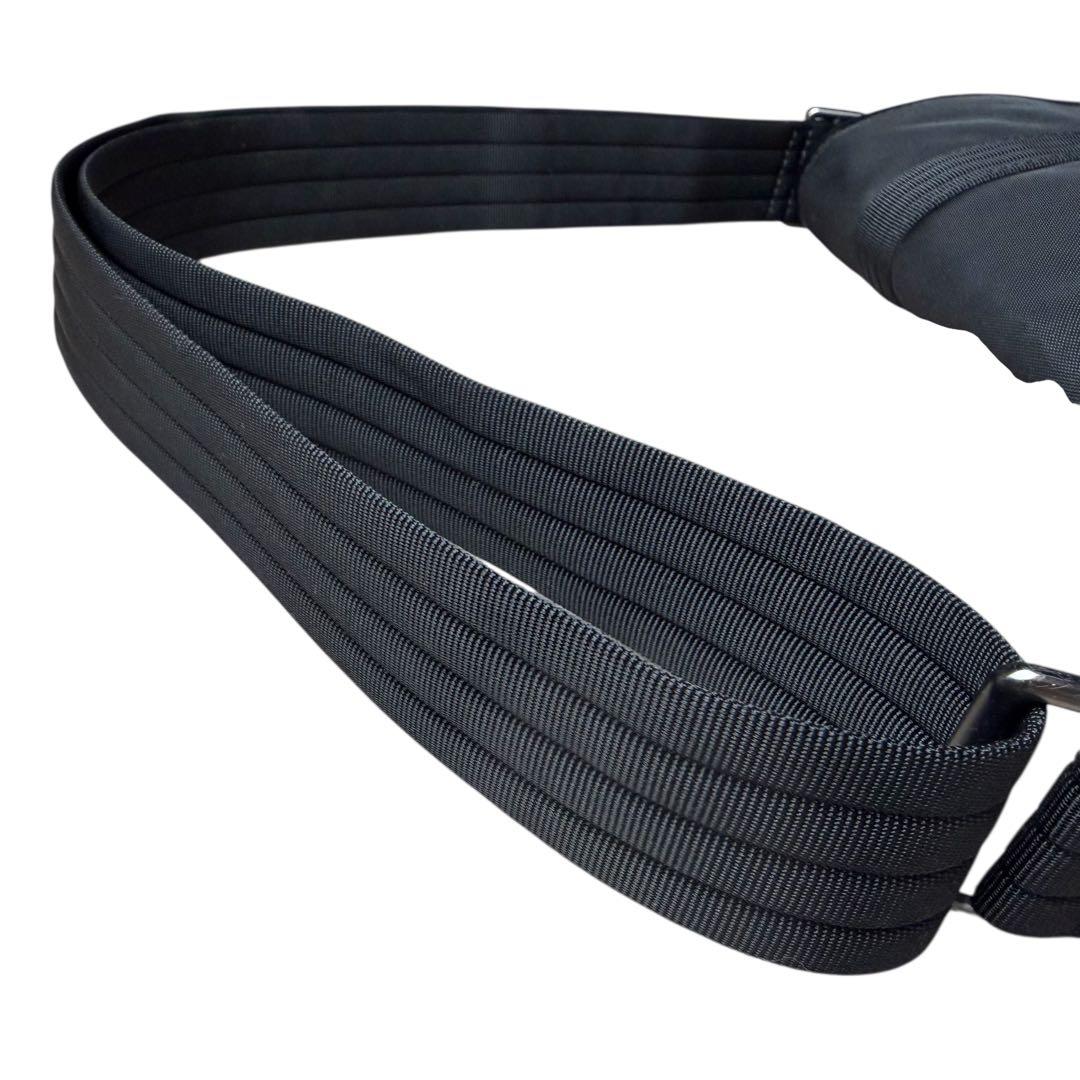 美品✨ポロ ラルフローレン メッセンジャーバッグ ショルダーバッグ　レザー　黒