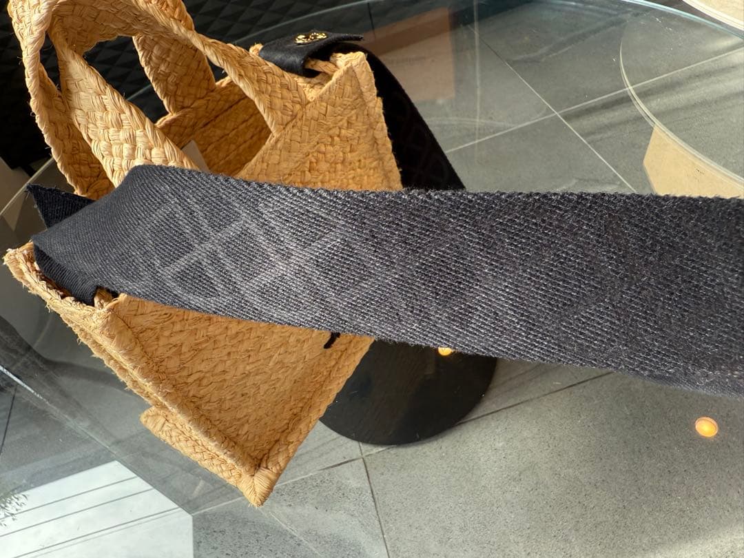 PATOU パトゥ ラフィア JPトート スモール