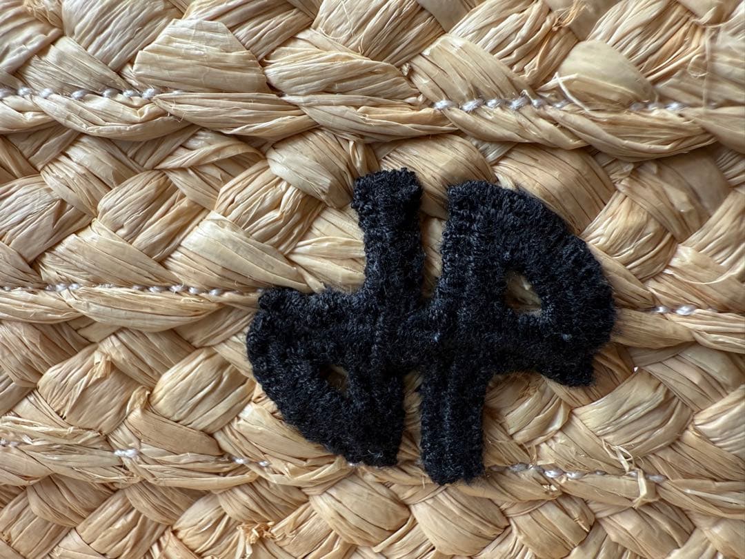 PATOU パトゥ ラフィア JPトート スモール