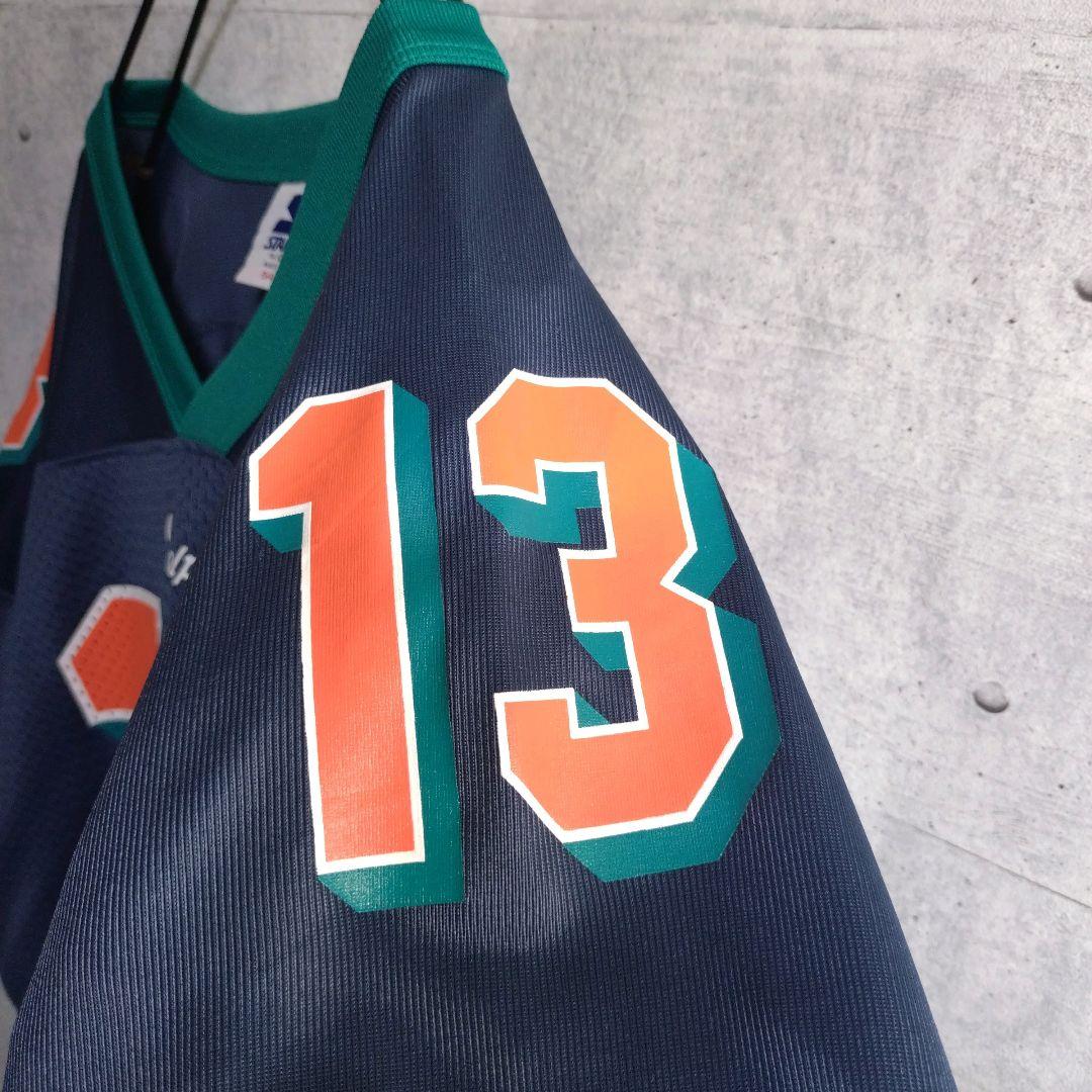 スターター★NFL ドルフィンズ ゲームシャツ 永久欠番 ダン・マリーノ 2XL