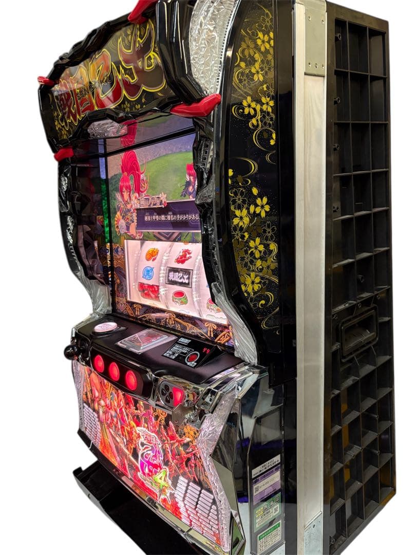 【m_r_16様送料込】戦国乙女4 パチスロ 実機 直接引取可 ②