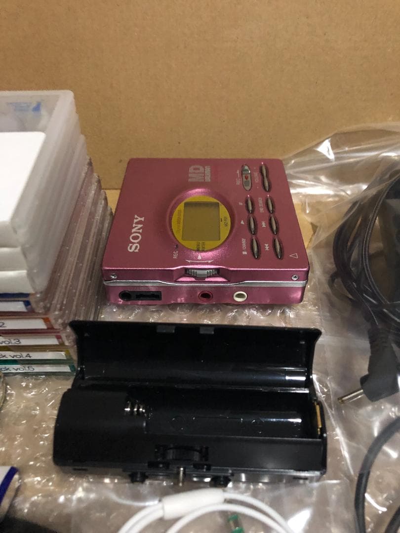 SONY MZ-R91 MDウォークマン　美品　動作良好♬　再生・録音できます