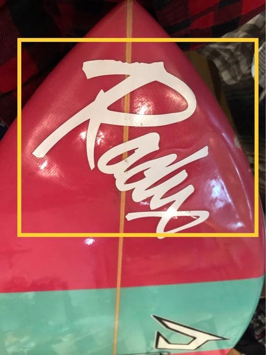 5'9\"［FLAVOR］クラッシックモデルジャスティスサーフボード　フィンなし