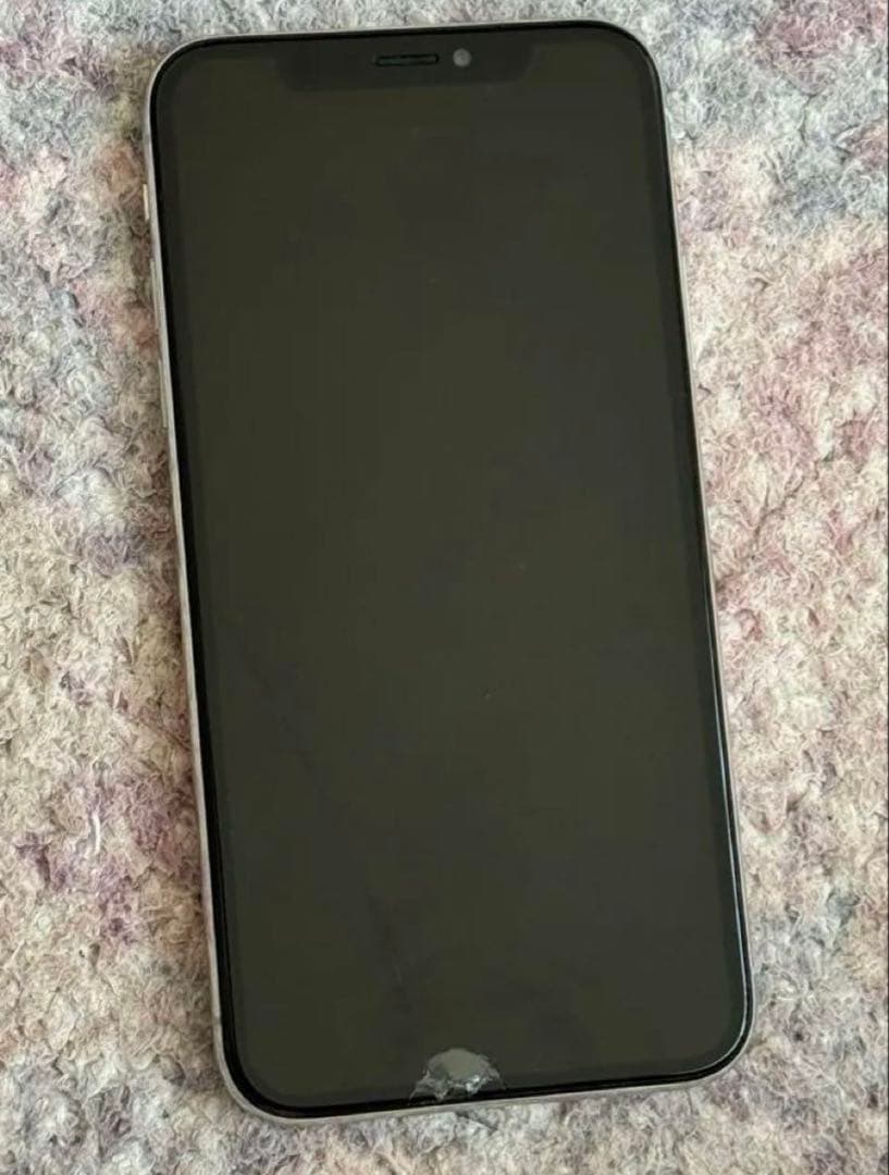 iPhoneX 本体 ホワイト スマホ