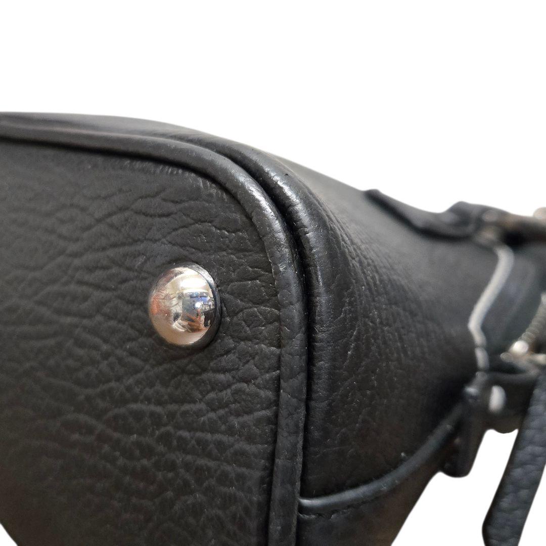 メゾンマルジェラ 5AC マイクロ チェーン ショルダーバッグ ブラック