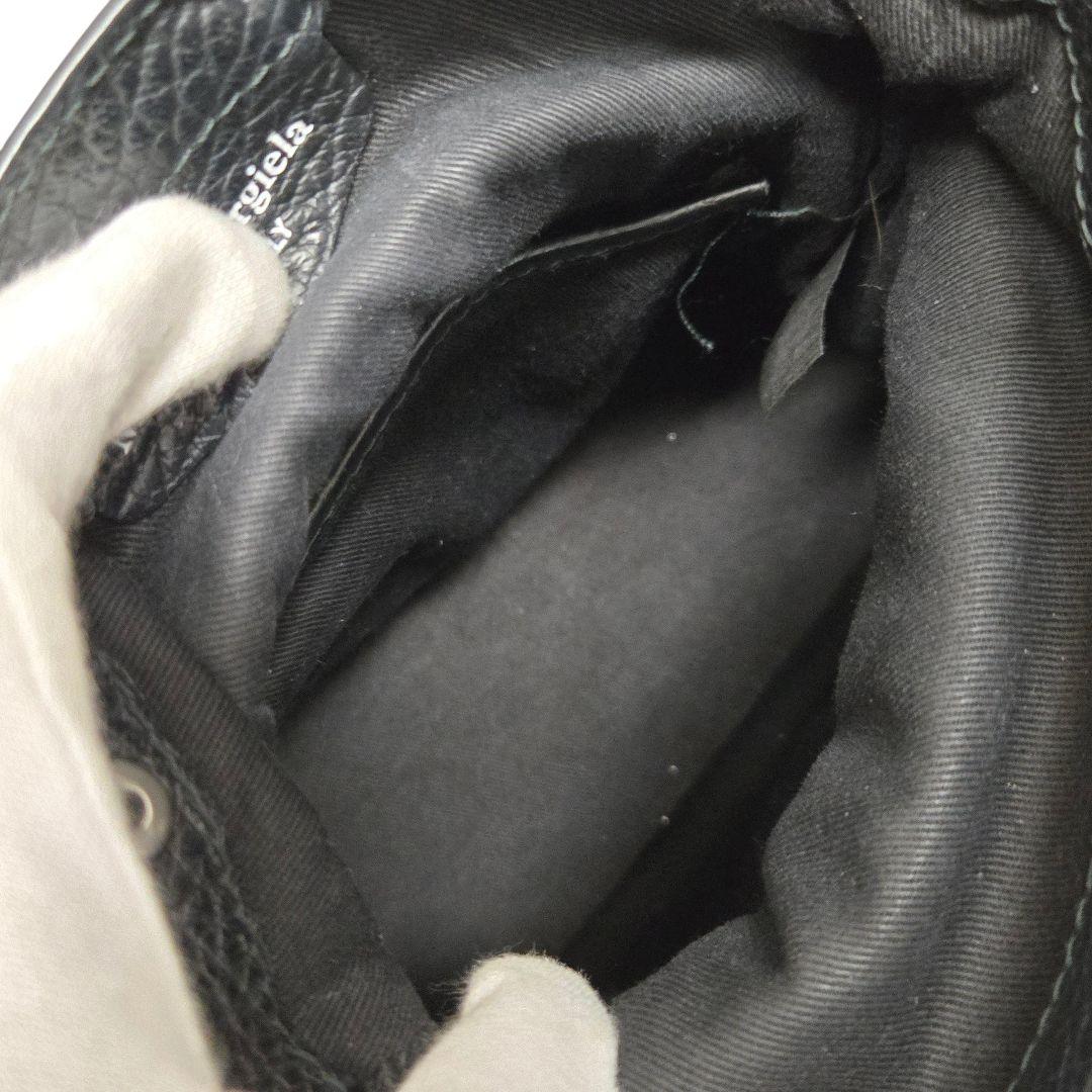 メゾンマルジェラ 5AC マイクロ チェーン ショルダーバッグ ブラック