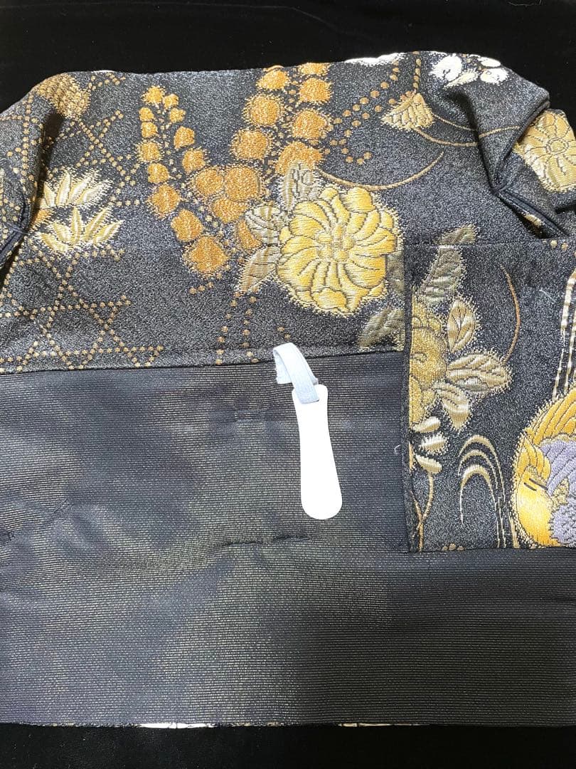 ♦️逸品　辻ヶ花模様　二重太鼓の作り帯