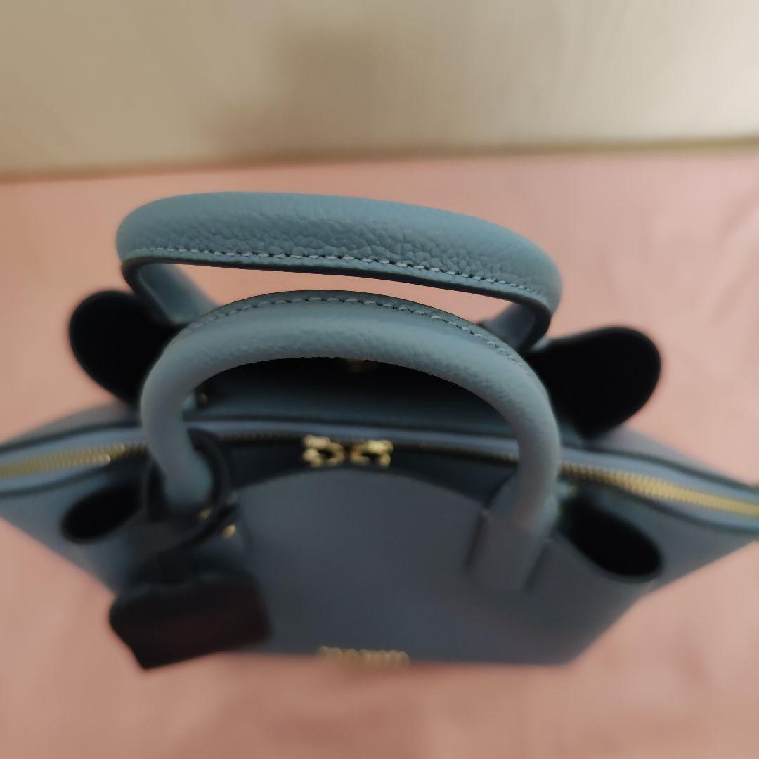 kumi　kate spade ライトブルー バッグ