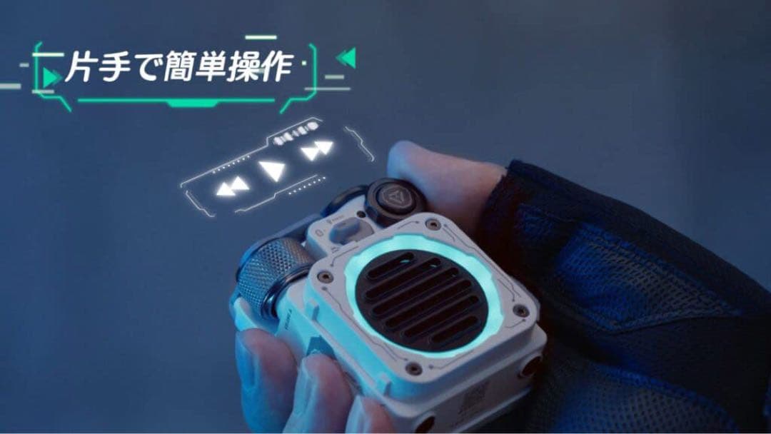 MUZEN CYBERCUBE Premium スピーカー IPX5 TypeC