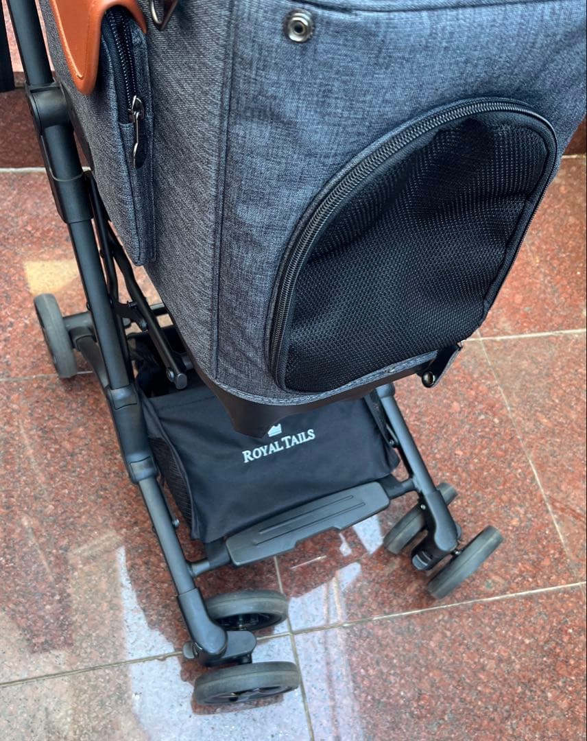  TAILS ロイヤルテイルズ アリス 7way ペットカート グレー