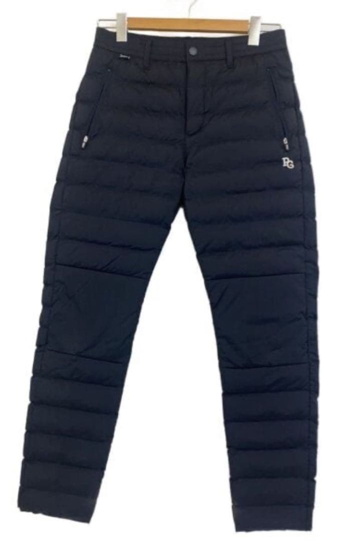 中綿　パーリーゲイツ　ダウン　パンツ　黒　ブラック　防寒　秋冬　暖パン　4