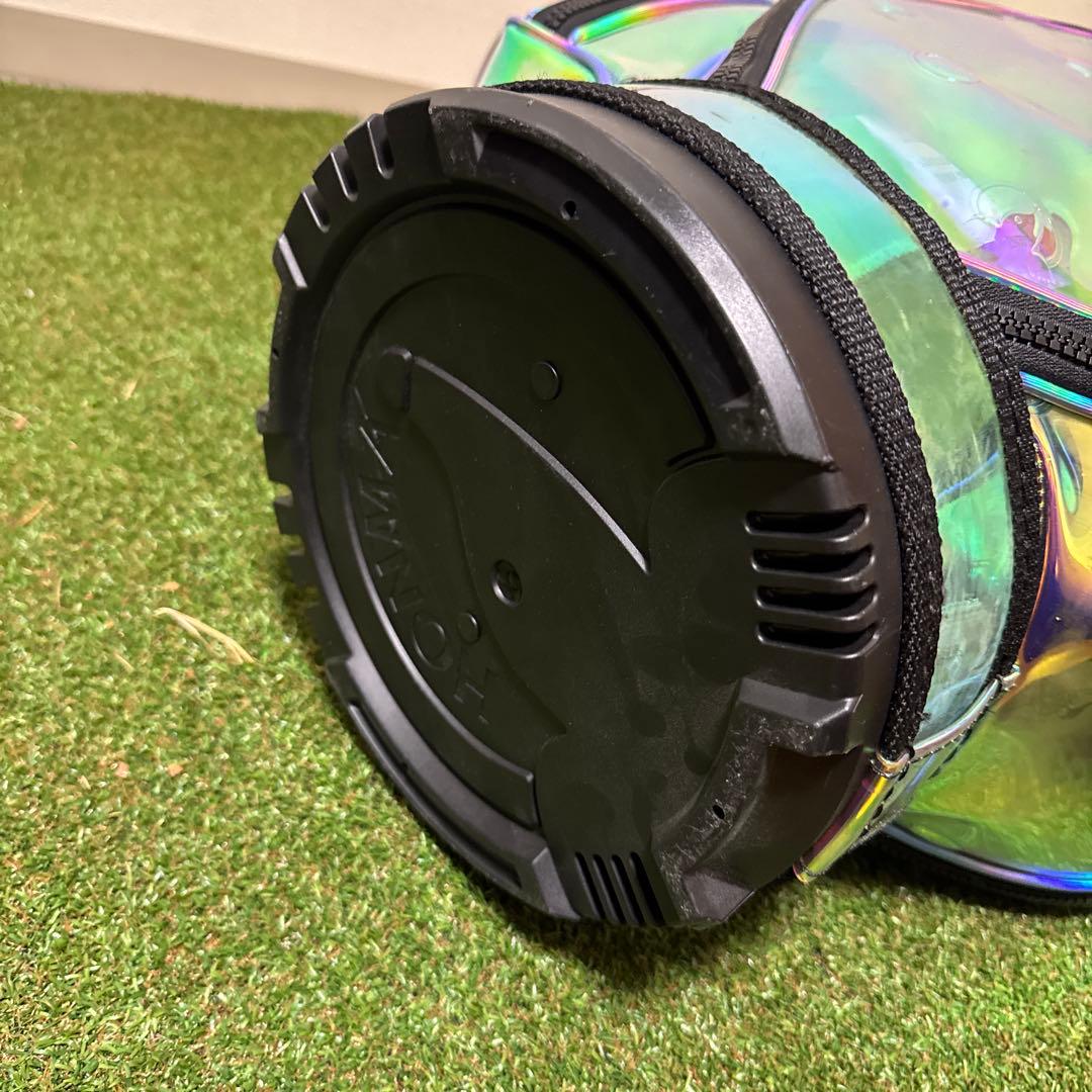 非売品 新品 HONMA ホンマ キャディバッグ オーロラ ホログラム クリアー
