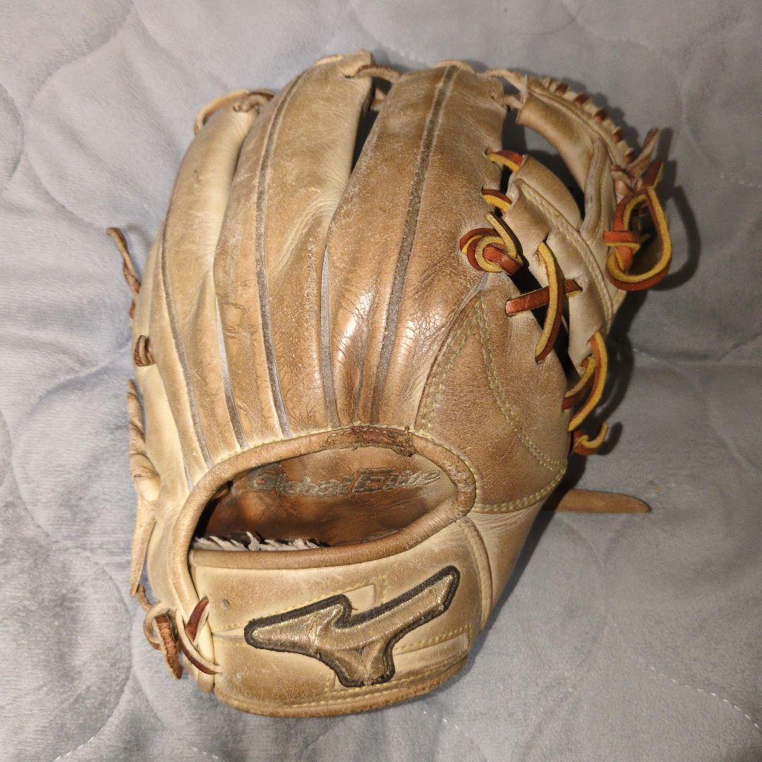 ベージュレザー 大人用野球グローブ