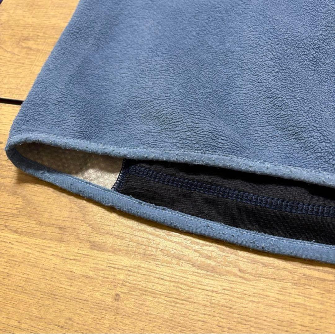 パタゴニア 00年 usa製 フライヤーフリースベスト 刺繍ロゴ 水色 M 希少