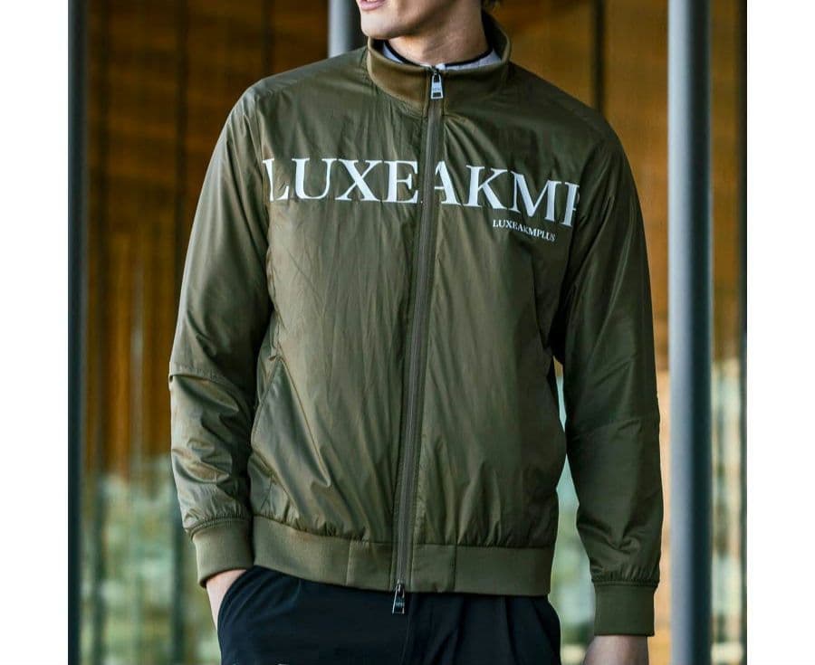 新品XLサイズ 軽量ブルゾン GOLF ゴルフウェア リュクスエイケイエムプラス