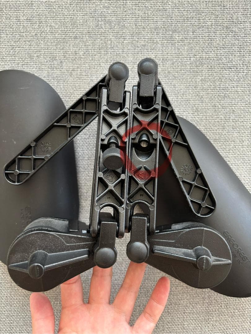 ERGOREST エルゴレスト アームレスト ロングアーム 左右 マウスパッド