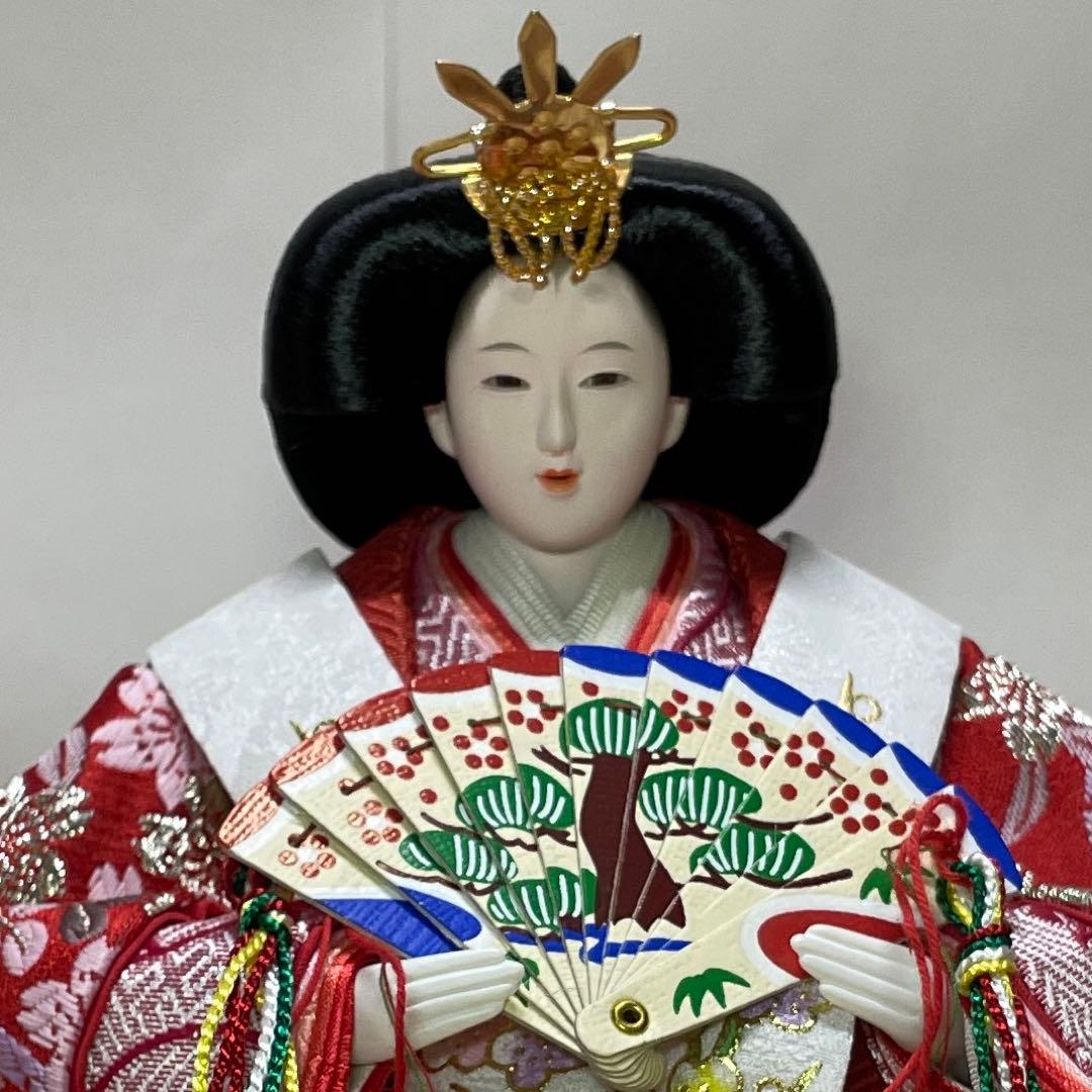 雛人形　吉徳　３段5人飾り　花ひいな　A-1