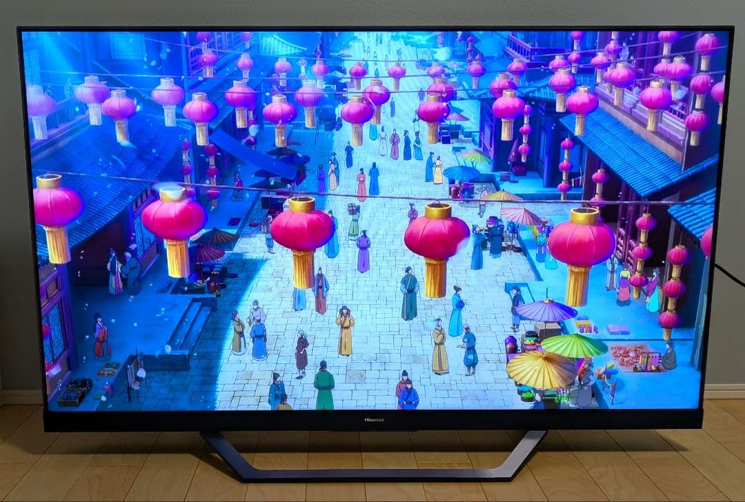 ハイセンス 55V型 4K液晶テレビ 55U8F 倍速パネル搭載