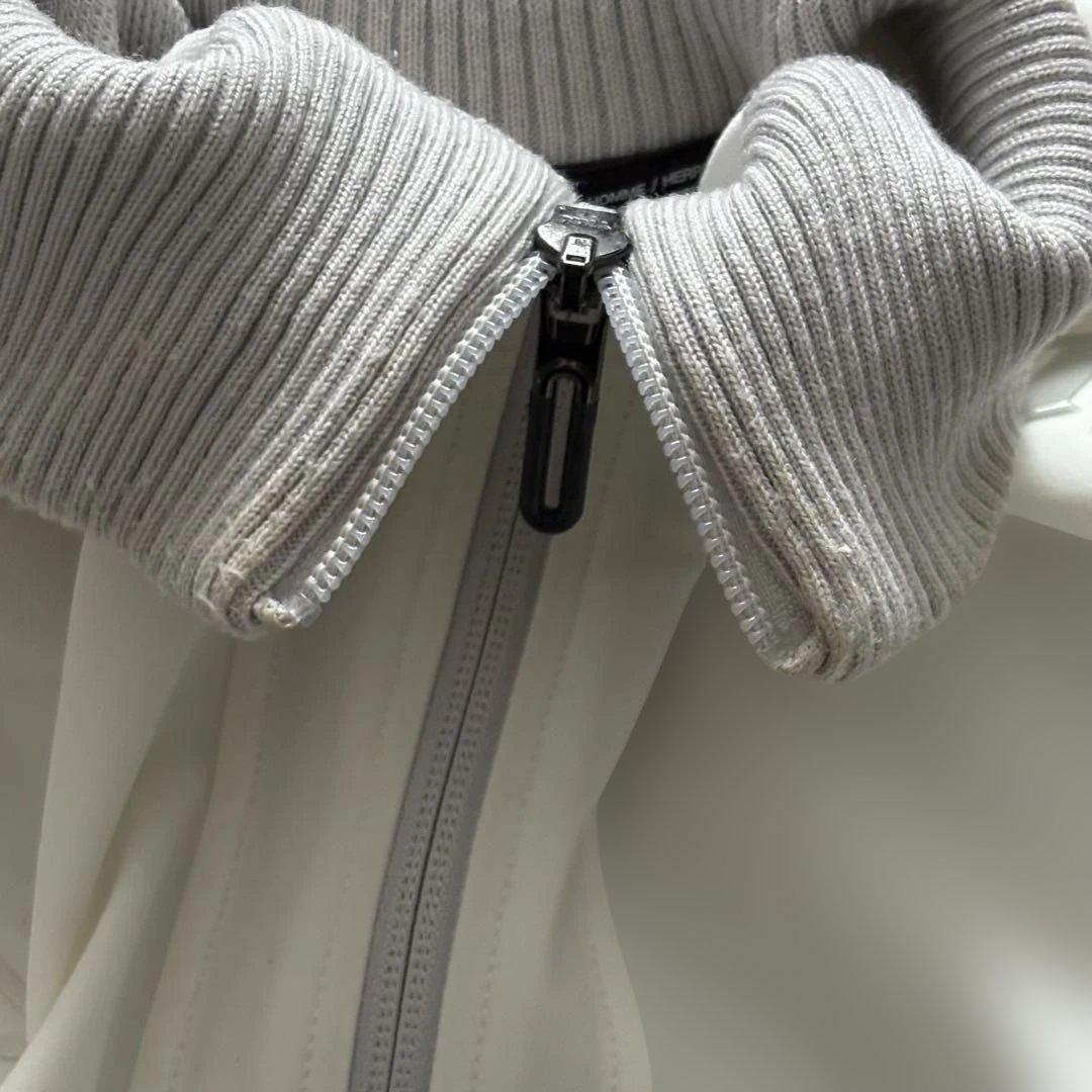 DESCENTE GOLF フルジップ ハイブリッド ストレッチ セーター M