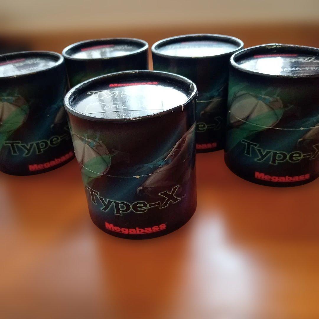 【廃盤旧パッケージ】メガバス Type-X 　5点セット