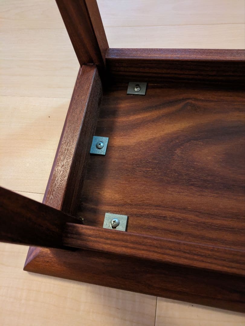 2日間限定　サイドテーブル　チーク　無垢材　ビンテージ家具