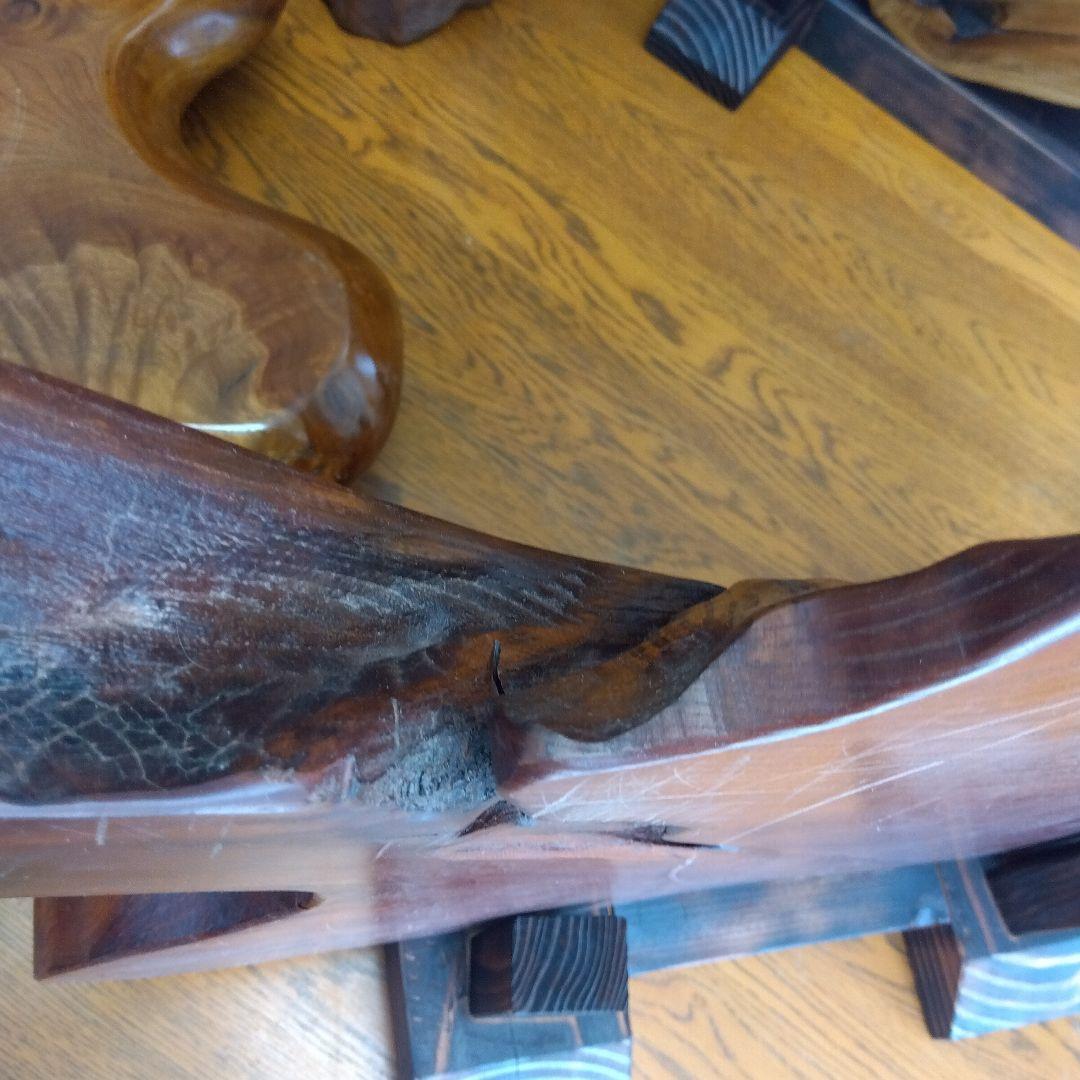 ついたて　衝立　　1本木　アンティーク　B