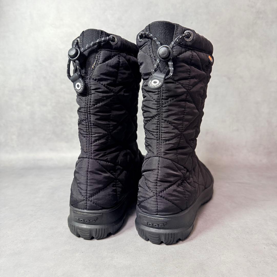 ボグス BOGS スノーデイ ミッド スノーブーツ 防水 防寒 黒 23 美品✨