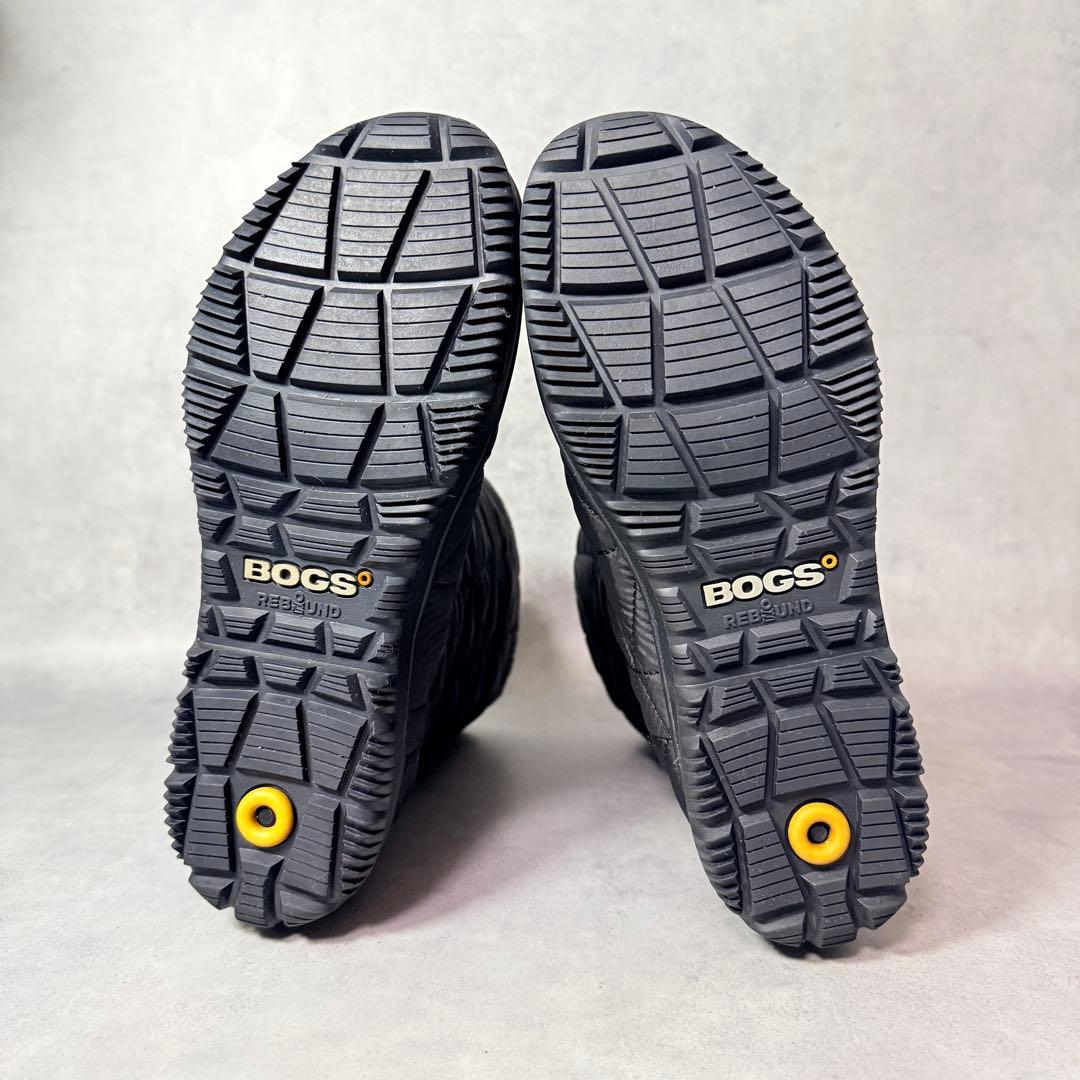 ボグス BOGS スノーデイ ミッド スノーブーツ 防水 防寒 黒 23 美品✨
