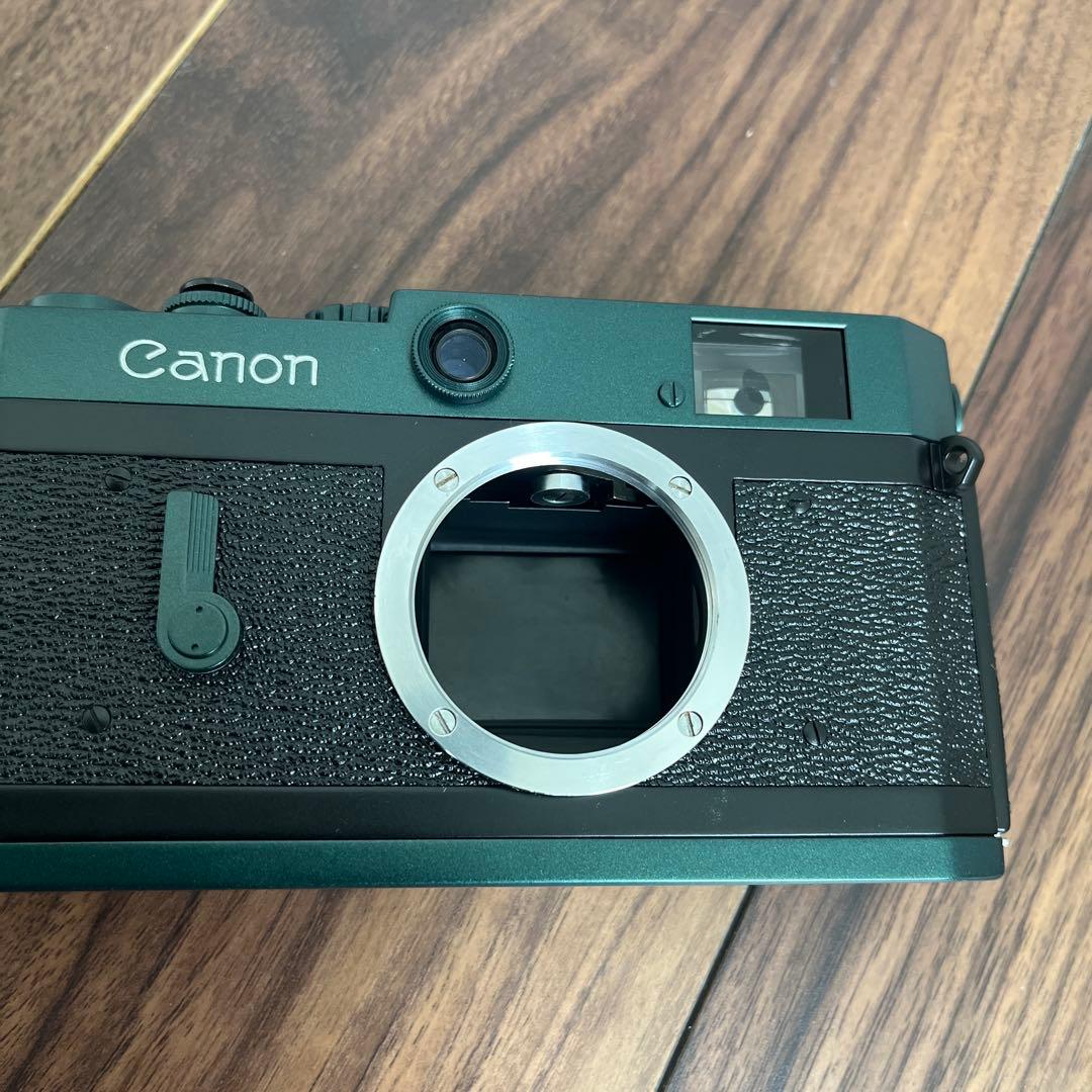 Canon P ＋　canon 50mm f1.4 L39 【グリーン】