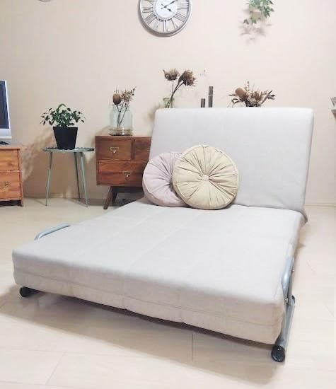 SATO ◎ 極美品■3way ソファベッド 《ベージュ》 　　　⑥