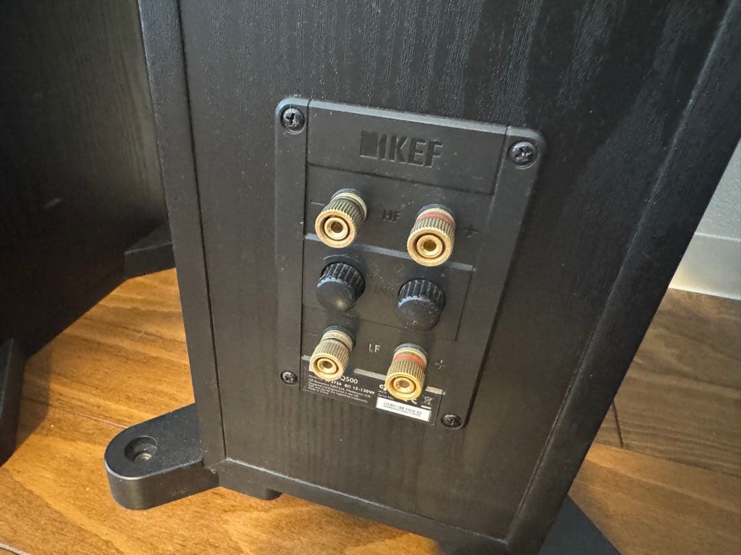 KEF Q500 BL ペア トールスピーカー ブラック