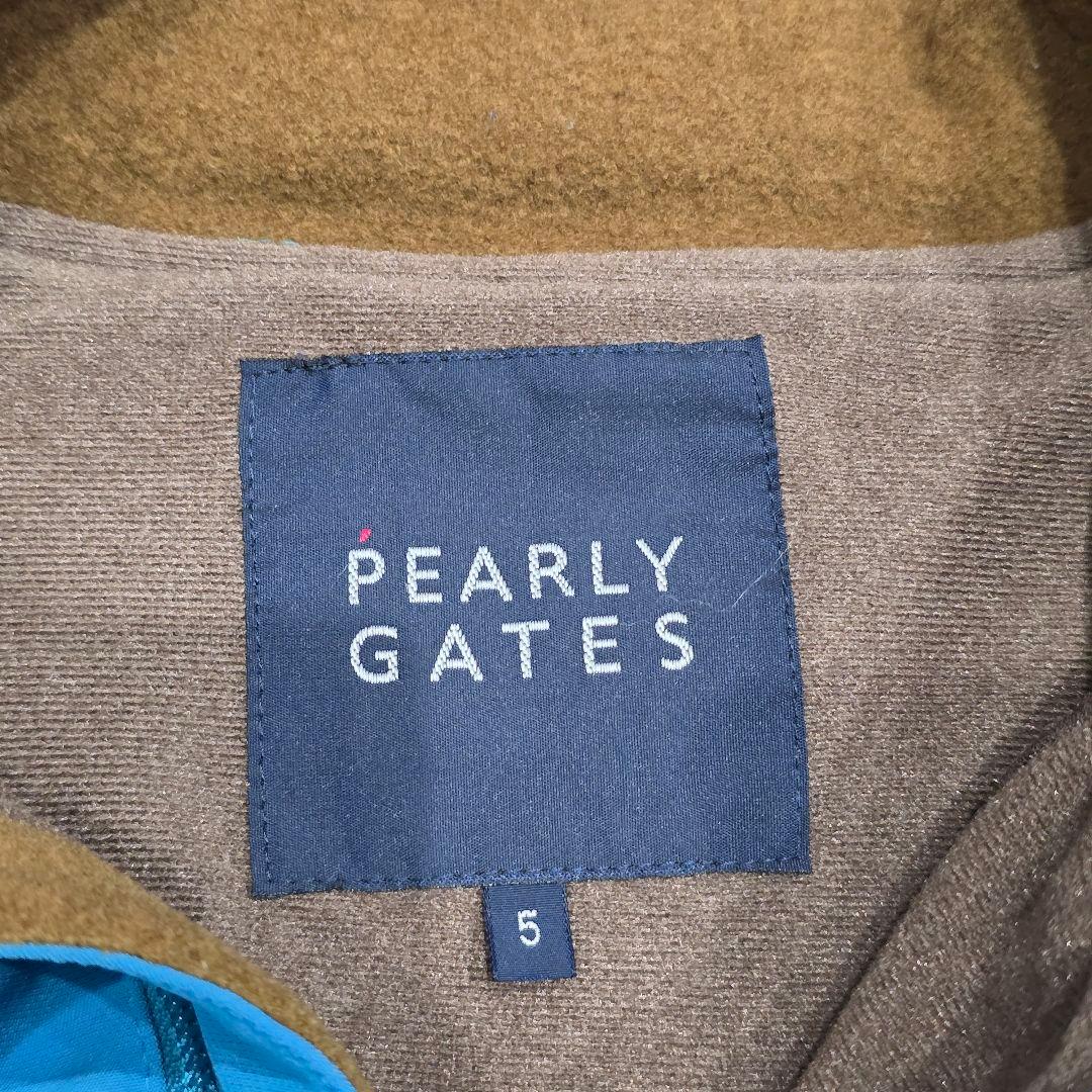 PEARLY GATES パーリーゲイツ　ジャケット　5　水色　GOLF　ゴルフ