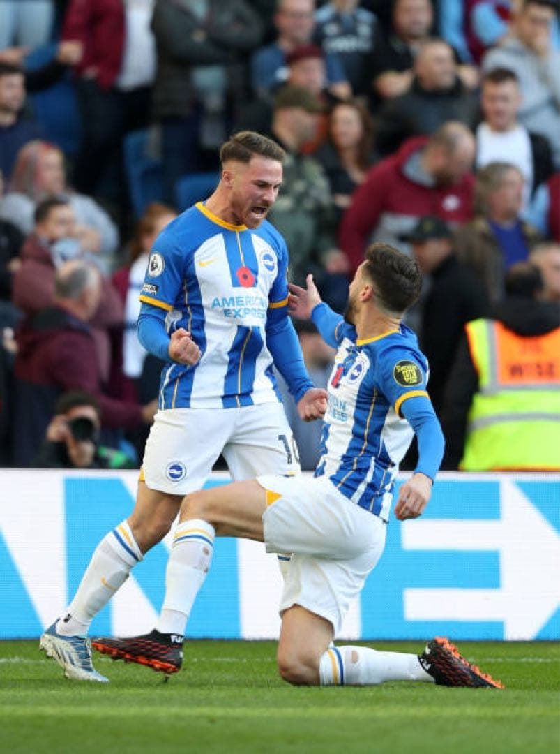 【激レア】【公式】ブライトン マクアリスター 実使用 直筆サイン入りユニフォーム