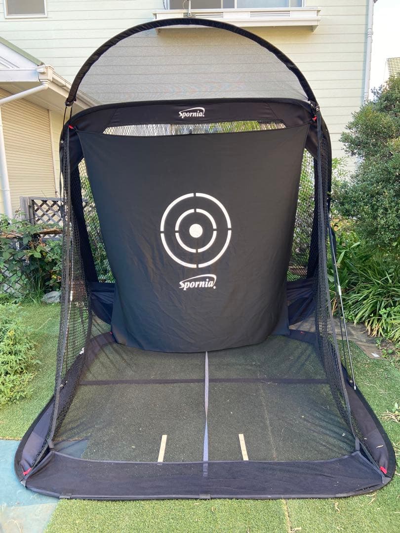 Sporniaゴルフ練習ネット シャンク防止ネット付き