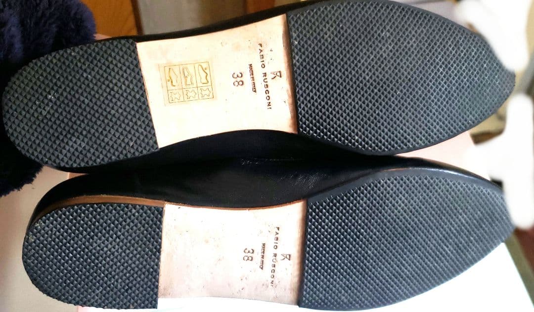 フラットシューズ　ファビオルスコーニ38