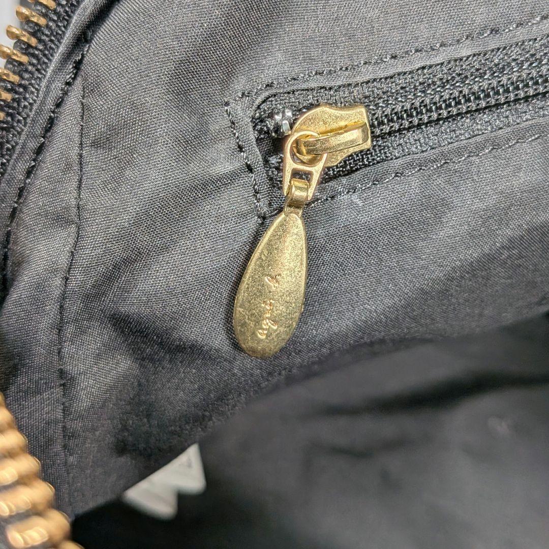 agnes.b アニエスベー ショルダーバッグ ブラック FT03-04