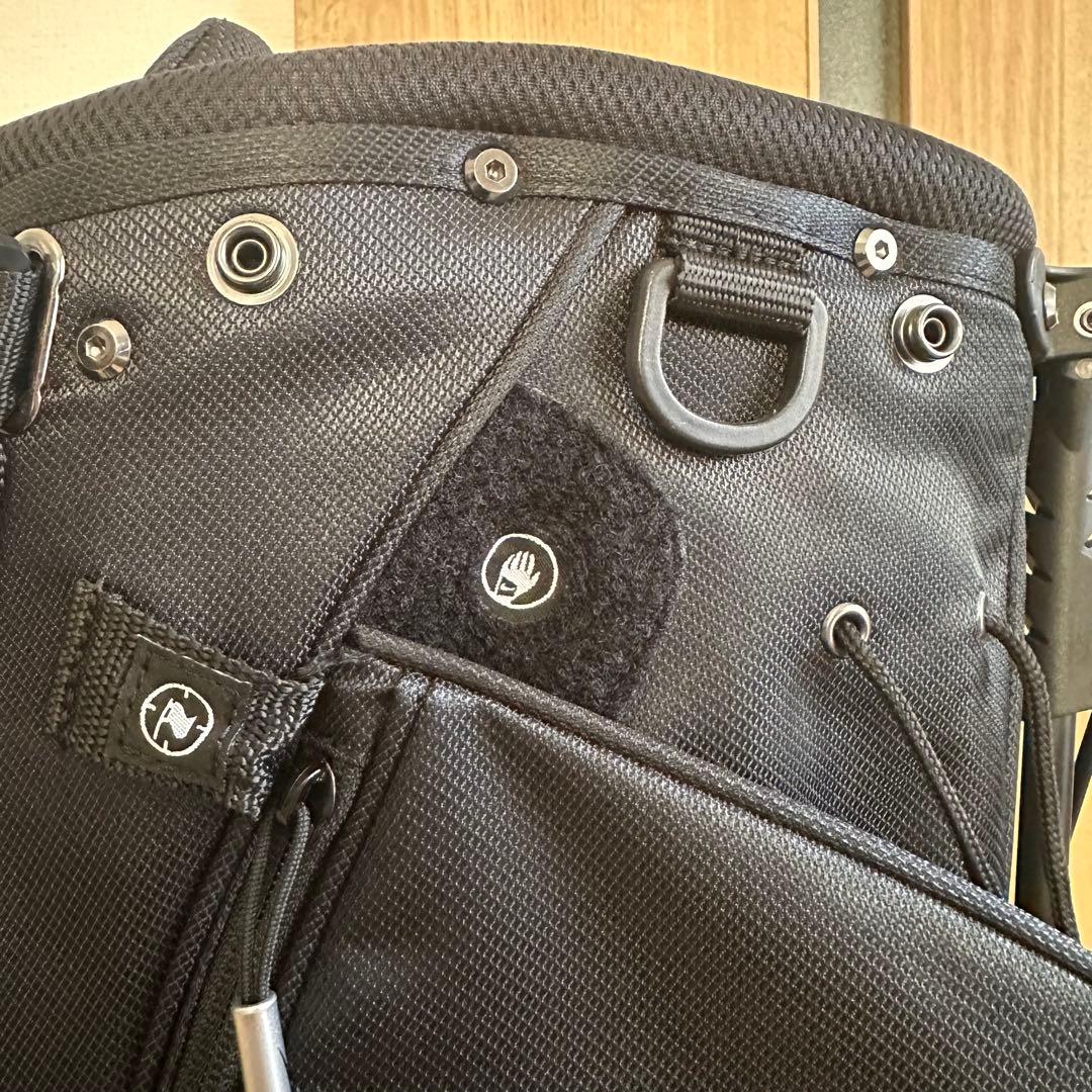 NIKE スタンド キャディバッグ スポーツ ライト ブラック ナイキ