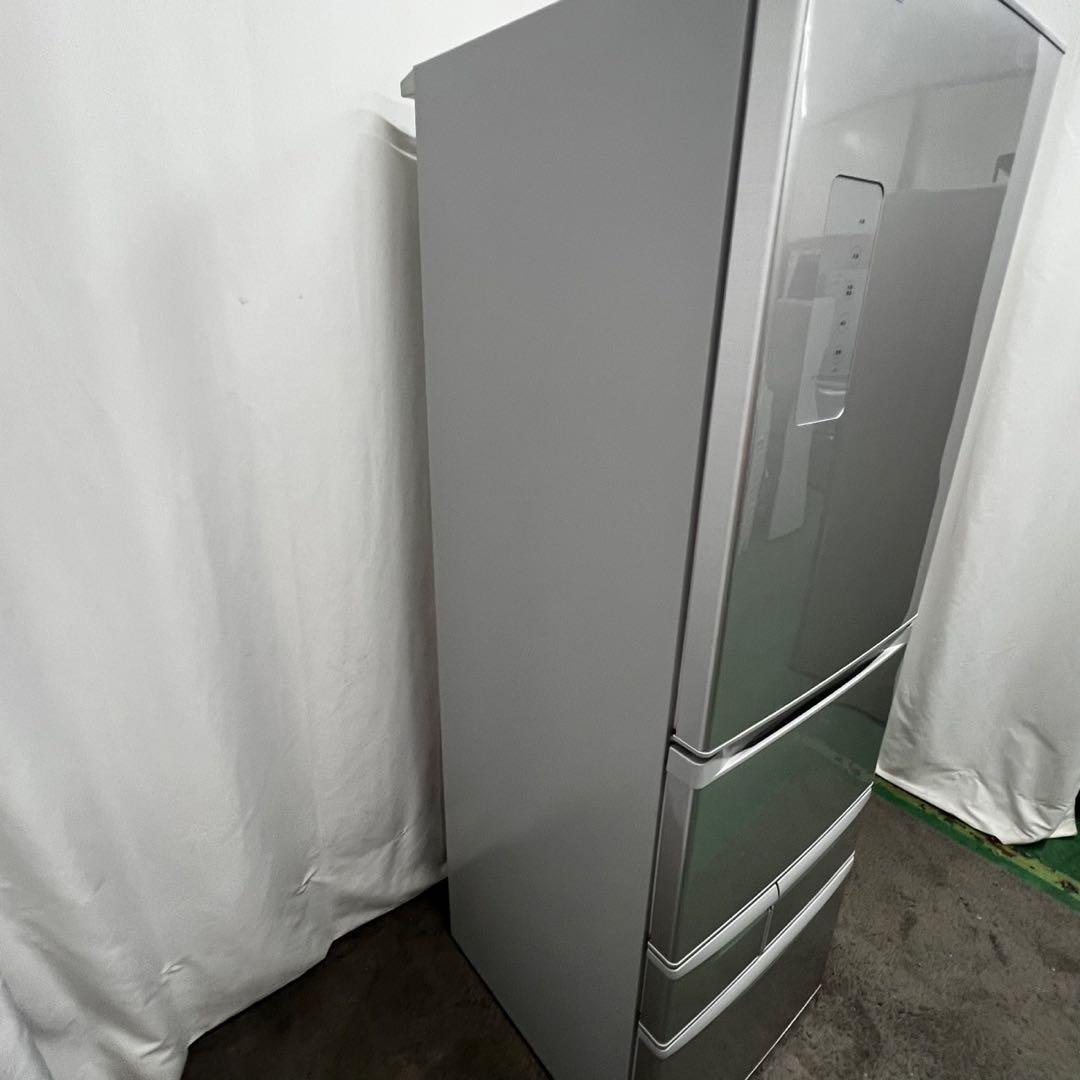 937　東芝　冷蔵庫　大型　410L　5ドア　右開き　シルバー　設置無料　安い‼️