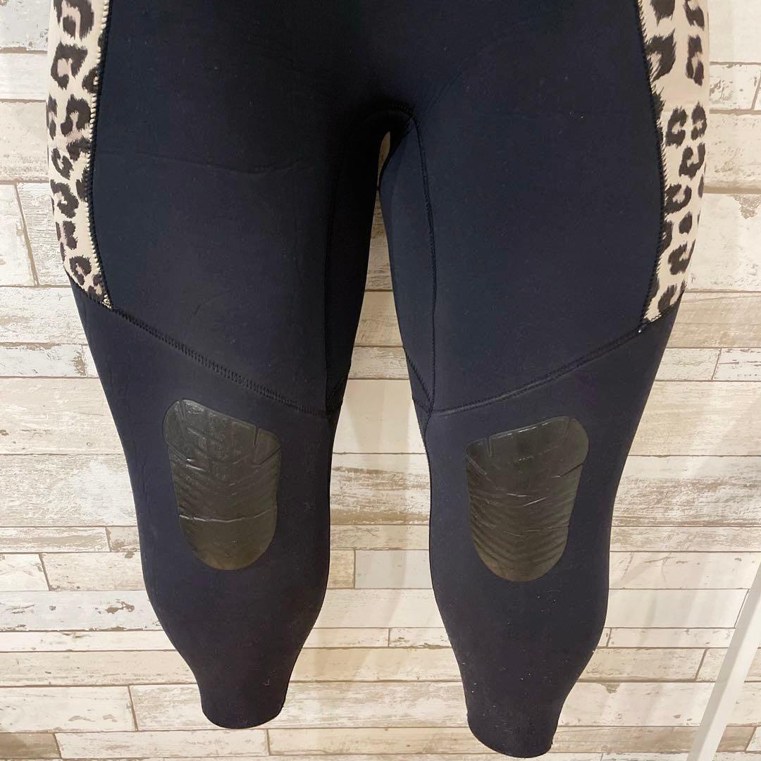 【BILLABONG レディース 150cm】セミドライ 5/3ミリ 裏起毛