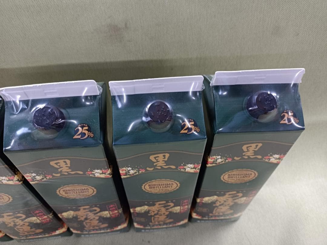 都《ASDVL》黒霧島　本格焼酎　1800ml　25度　5本