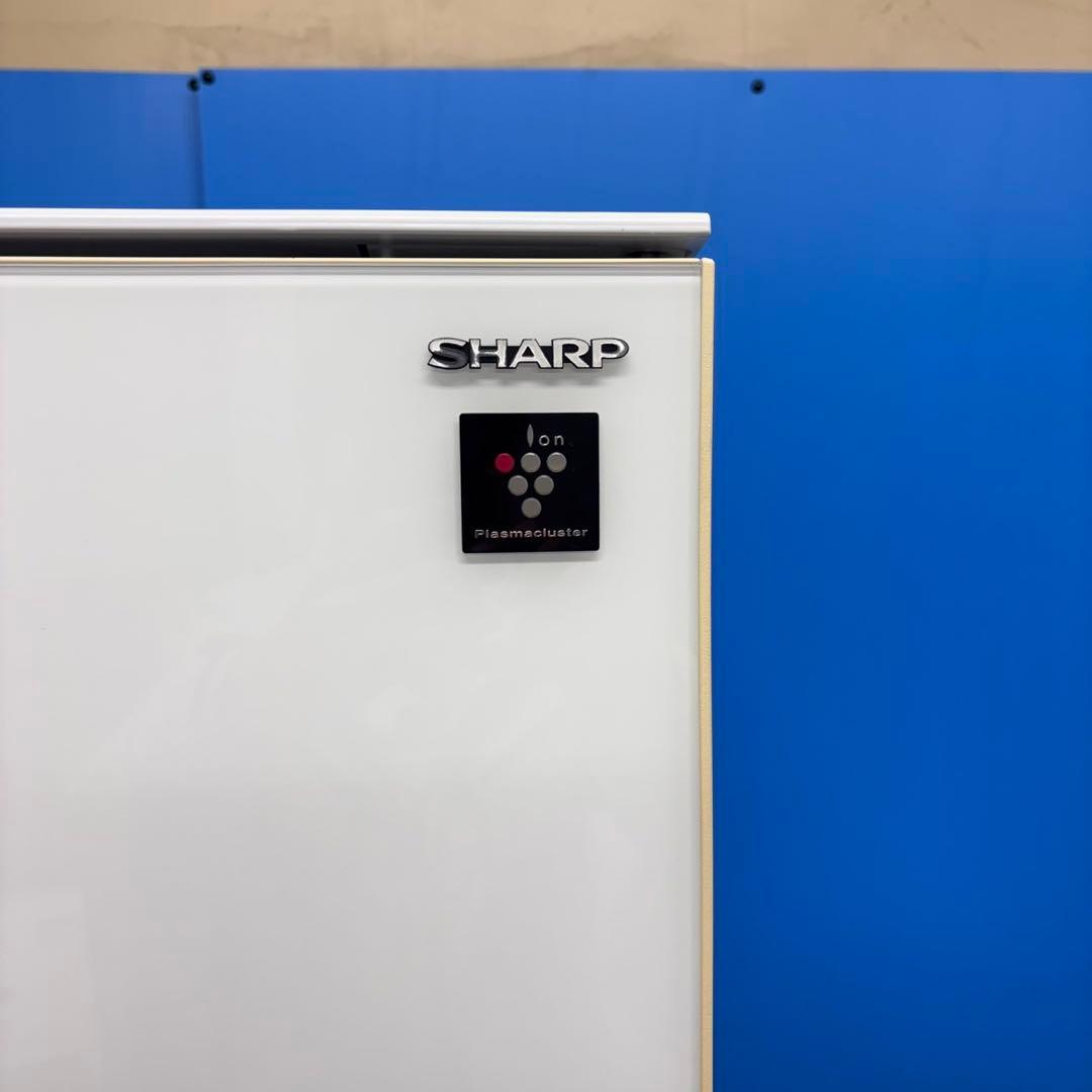 667 SHARP どっちもドア　大型冷蔵庫　300L強　自動製氷　ガラスパネル