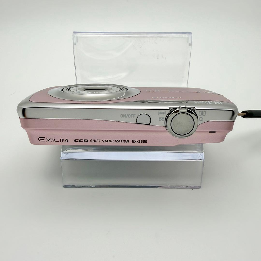 【美品】CASIO EXILIM EX-Z550 ピンク 動作OK 充電器付