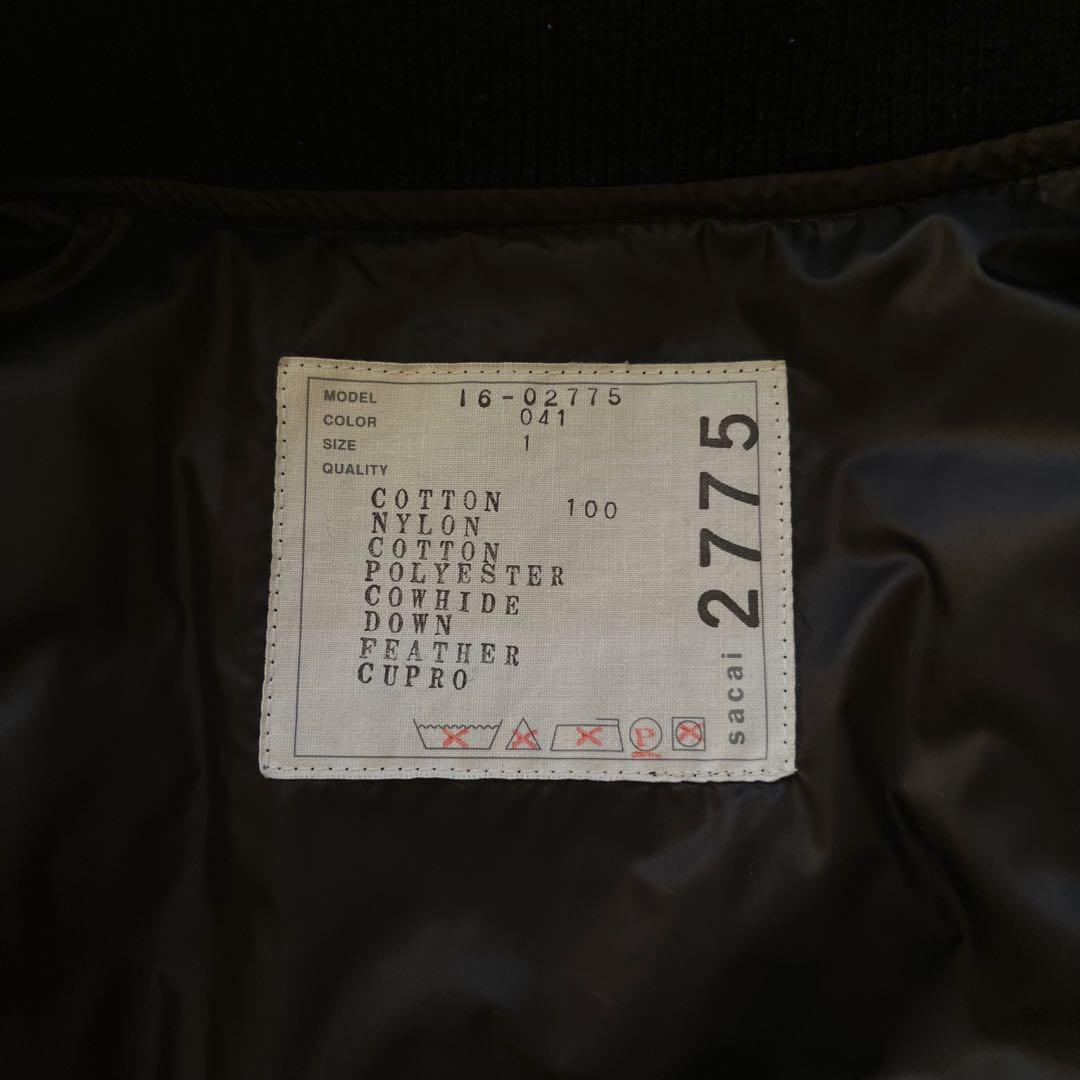 ひ*た様 希少 sacai ma-1 モッズコート ドッキングコート size1