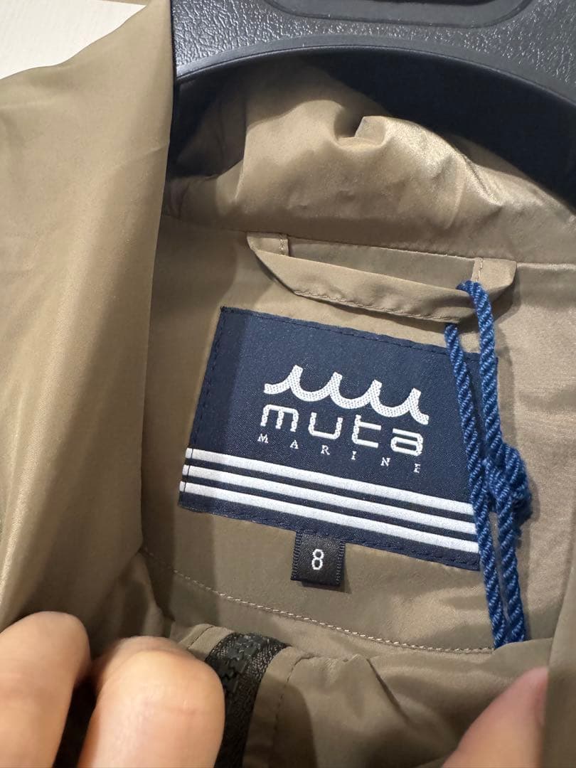 muta MaRINE SOLOTEX®︎ 4WAYストレッチジップパーカー2XL