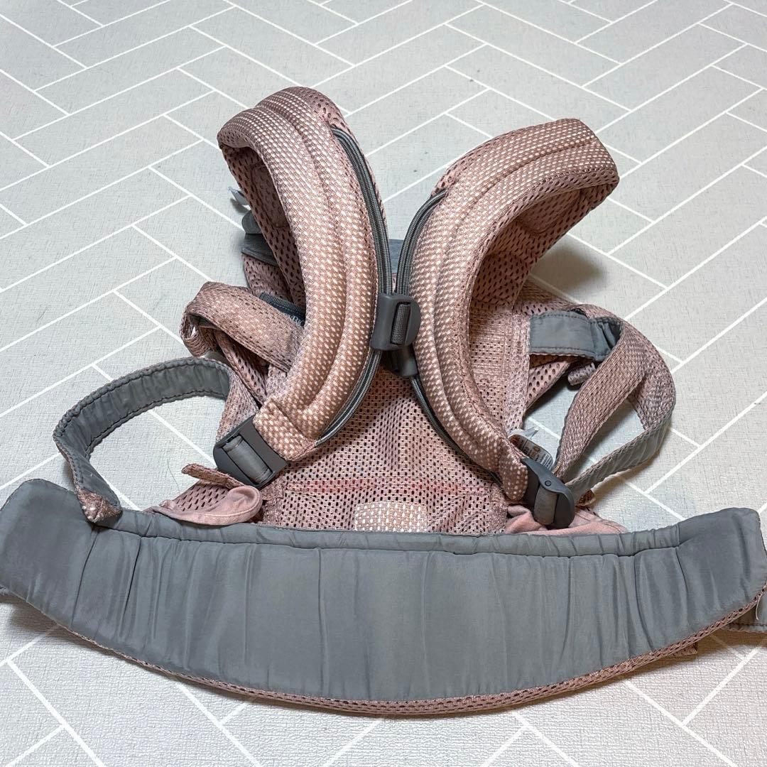 【美品】BabyBjorn ベビービョルン 抱っこ紐 ハーモニー ダスティピンク