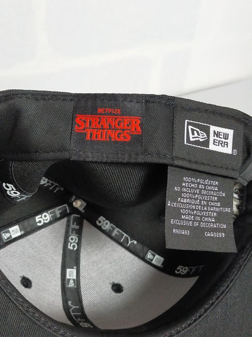 ニューエラ×ストレンジャー・シングス 59FIFTY　デモゴルゴン 57.7cm