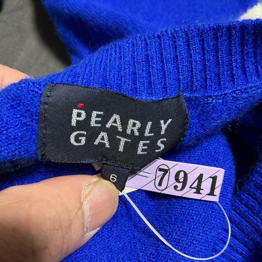 パーリーゲイツカシミヤ100%入りゴルフセーター