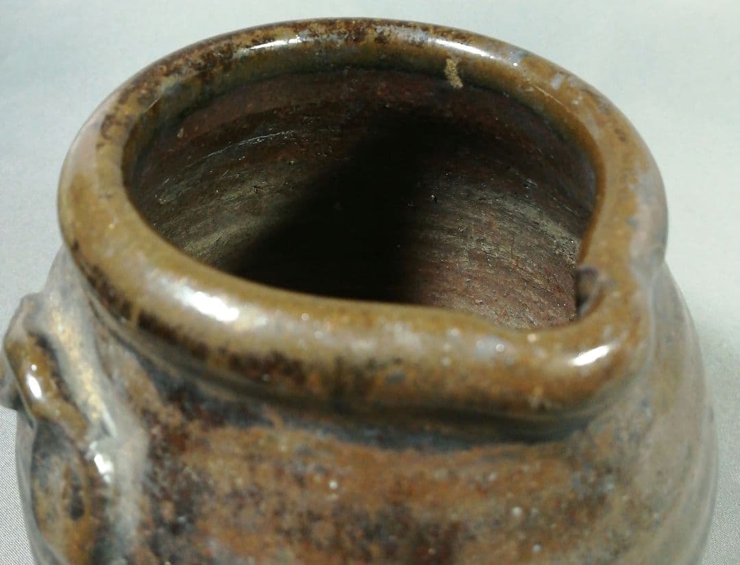 鳶口徳利　壺　鳶口　お歯黒　壷