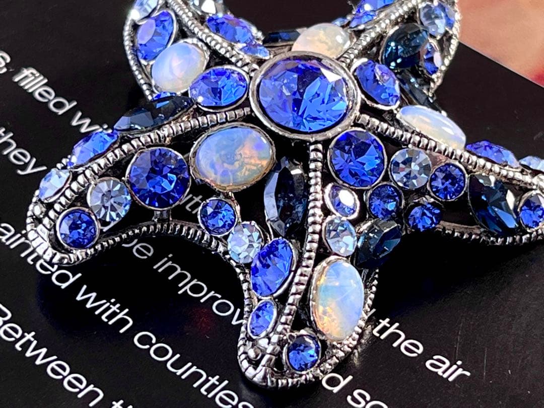 希少！Beatrix Jewelry大ぶり 2wayヴィンテージブローチ9549