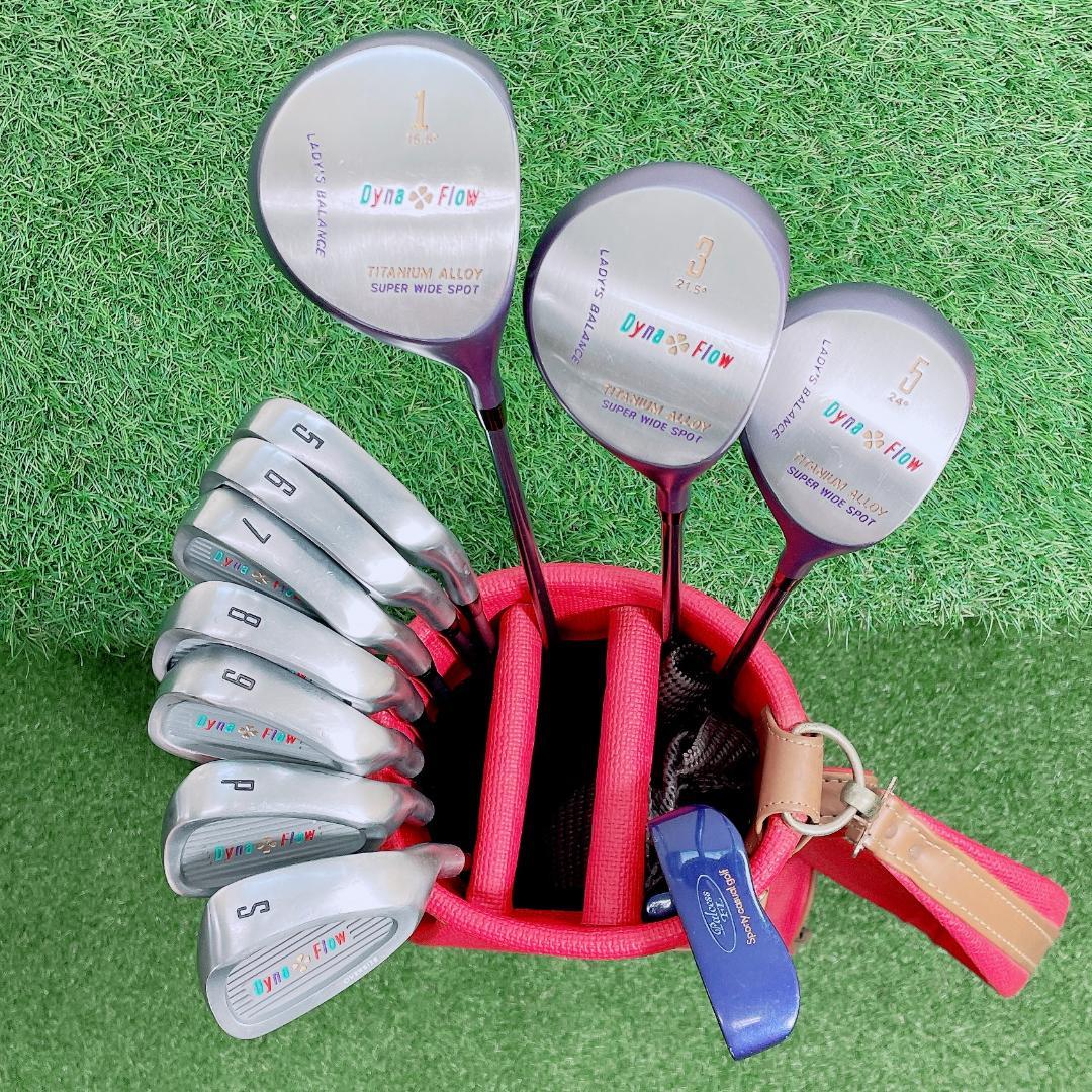 初心者おすすめ　レディース ゴルフクラブ セット 11本　N2280